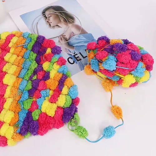 Подушка, плетеное одеяло, ковер, «сделай сам»