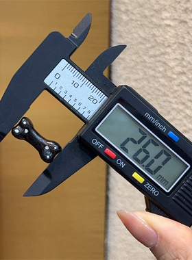 藏风黑檀镶钉骨头DIY隔珠配件