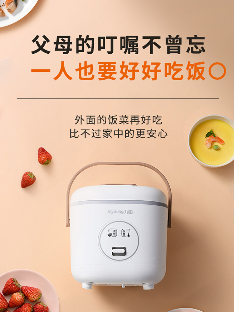 九阳家用煮电饭锅小型1-2-3人迷你 九阳睿智扬帆电饭煲