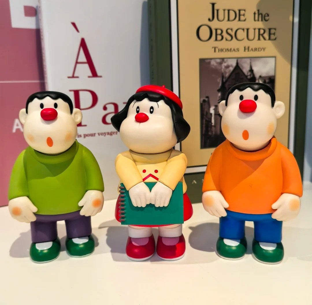 胖虎妹妹呆萌歪头技兰可爱手办潮玩摆件桌面装饰1,淘宝优惠券,粉丝福利购,淘宝优惠卷