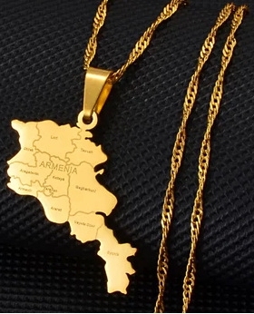 叙利亚地图吊坠钛钢项链不锈钢字母城市地理标志徽章国旗吊坠挂件