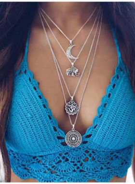 欧美时尚金属百搭多元素吊坠