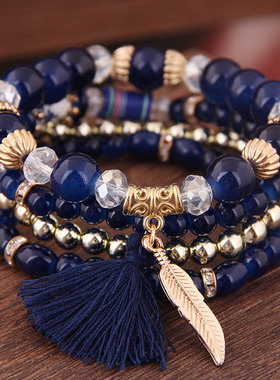 初六同款手链多层多串