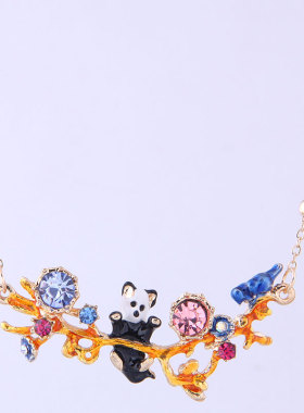 欧美时尚奢华森系甜美气质项链