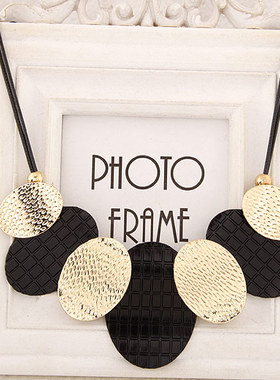 晚宴闪亮夸张韩国短款锁骨链包邮