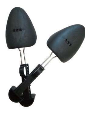 塑料可调节黑色定型撑鞋器