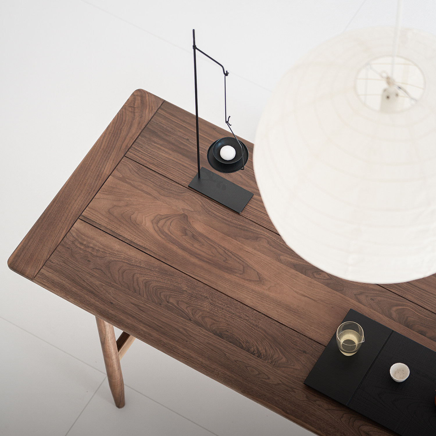 叁几 流云 黑胡桃木实木茶桌椅设计师禅意新中式别墅办公室泡茶桌,淘宝优惠券,粉丝福利购,淘宝优惠卷