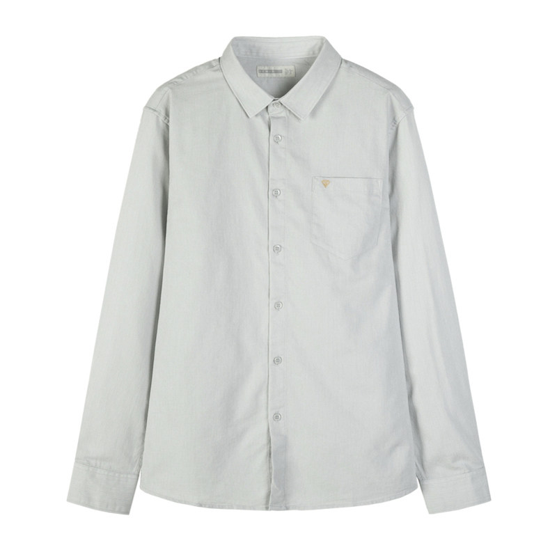 森马长袖2020秋装新款男士修身衬衫 森马裕伟衬衫