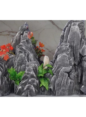 定制泡沫仿真石头假山造景道具