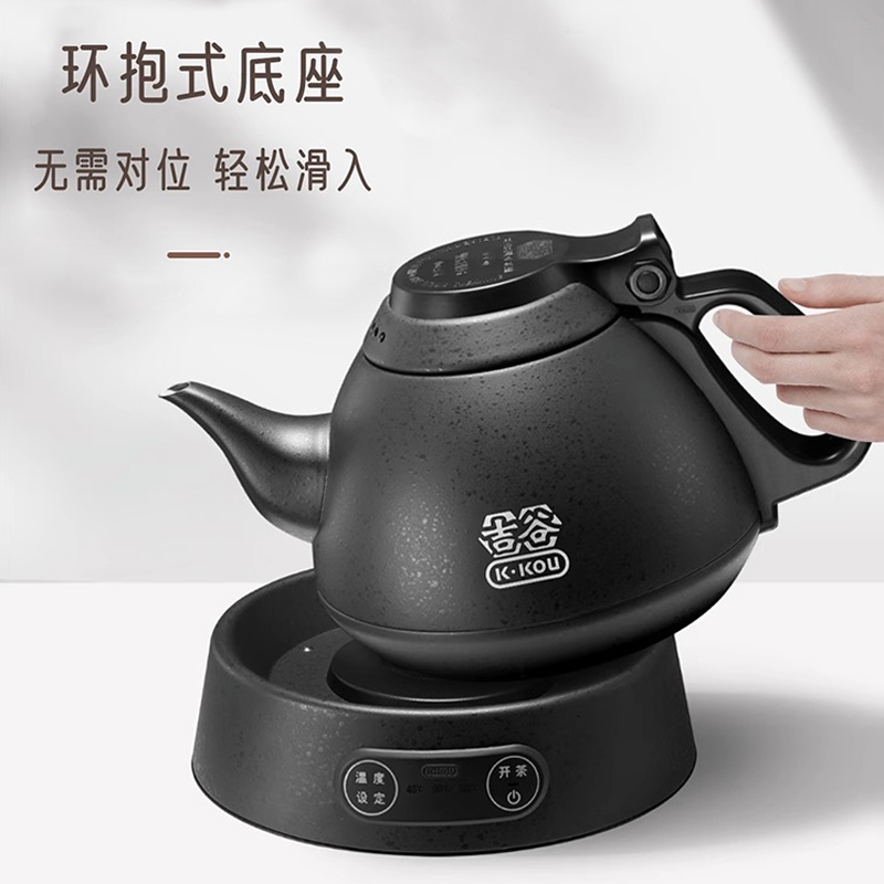 吉谷烧水壶泡茶专用小型简约电热水壶智能自动恒温电水壶家用保温-图0