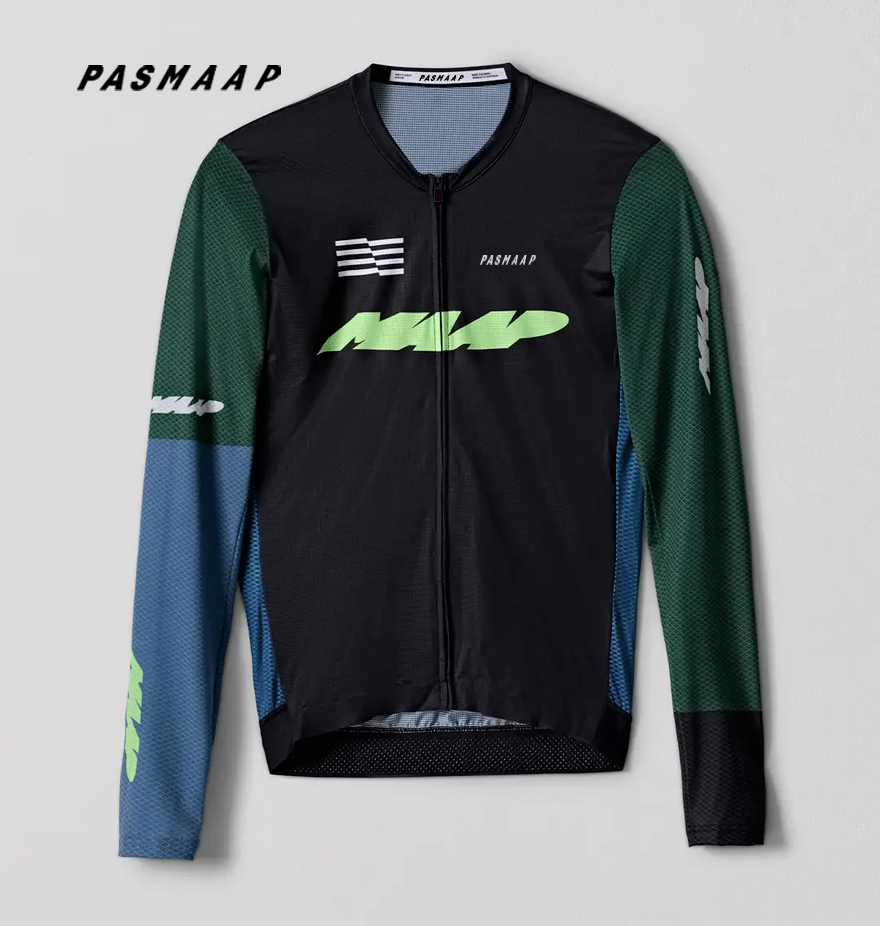 PASMAAP Eclipse Pro Air LS Jersey 2.0男款夏季薄款长袖速干骑 - 图1