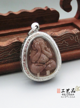掩面佛法牌全手工制作泰国老牌