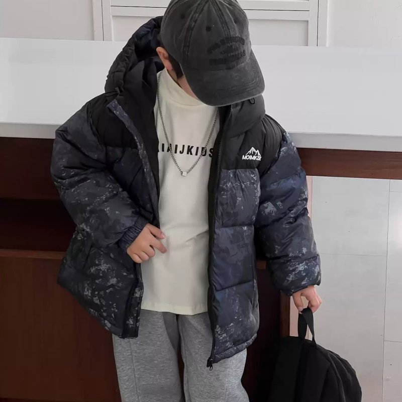 Y021裁剪纸样 男女童加厚拼色羽绒服 中大童装面包服连帽外套样板,淘宝优惠券,粉丝福利购,淘宝优惠卷