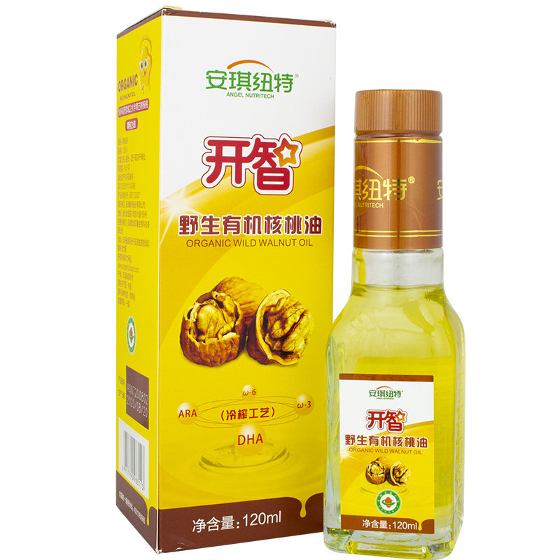 安琪纽特有机婴幼儿食用辅食核桃油 淘健母婴DHA/核桃油