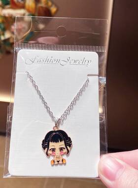 鲁米新款饰品项链kpop恶魔猎人周边饰品佐伊米拉老虎吊坠儿童礼物