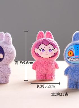 kpop猎魔女团盲盒树脂萌粒手办摆件礼品恶魔猎人鲁米佐伊公仔玩具