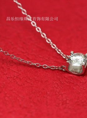 克拉莫桑石牛头款锁骨链银吊坠