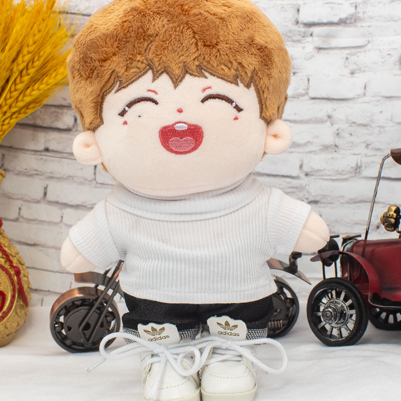 20CM娃衣现货高领毛衣内搭内衬20厘米棉花娃娃衣无属性百搭春秋冬 - 图1