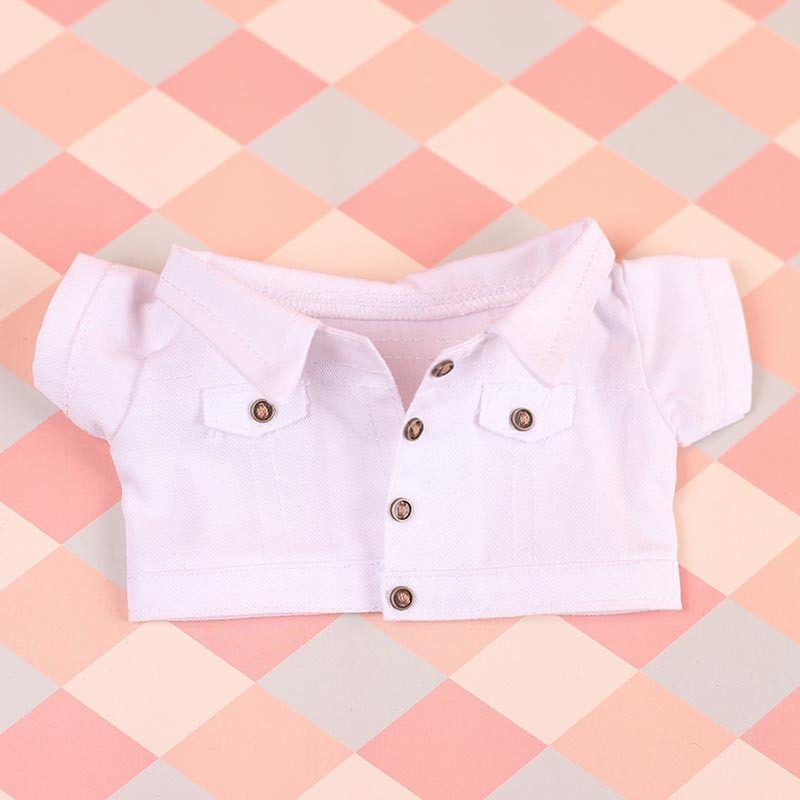 labubu衣服娃衣20CM现货外套工装风衣20厘米棉花娃娃衣服拉布布,淘宝优惠券,粉丝福利购,淘宝优惠卷