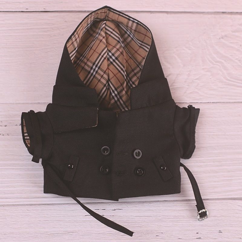 labubu衣服娃衣20CM现货外套工装风衣20厘米棉花娃娃衣服拉布布,淘宝优惠券,粉丝福利购,淘宝优惠卷