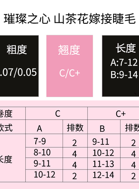 JOVISA开花璀璨之心长度层次睫毛