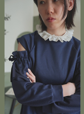 田园智性书呆子~文艺内搭假领子