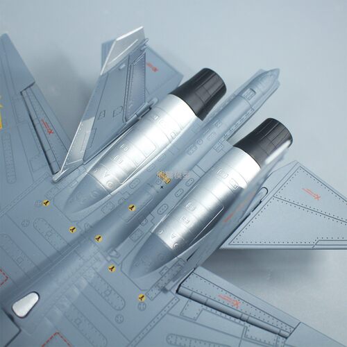 1:72歼11BJ11军事仿真战斗机飞机合金模型摆件退伍礼品航模苏27 - 图3