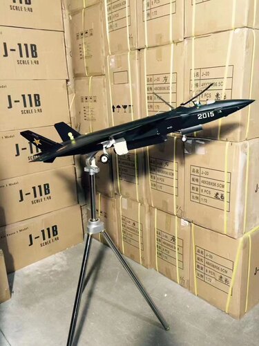 歼20飞机模型 J20隐形战斗机模型成品合金仿真展厅收藏 1：20 - 图0