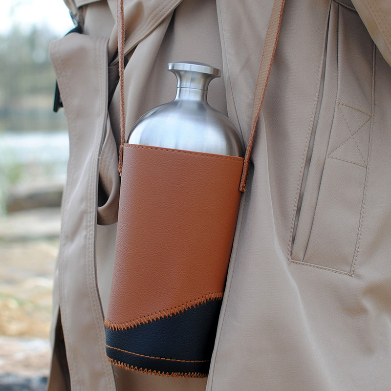 304不锈钢加厚便携户外酒壶空酒瓶家用高档复古随身水壶装白酒坛,淘宝优惠券,粉丝福利购,淘宝优惠卷