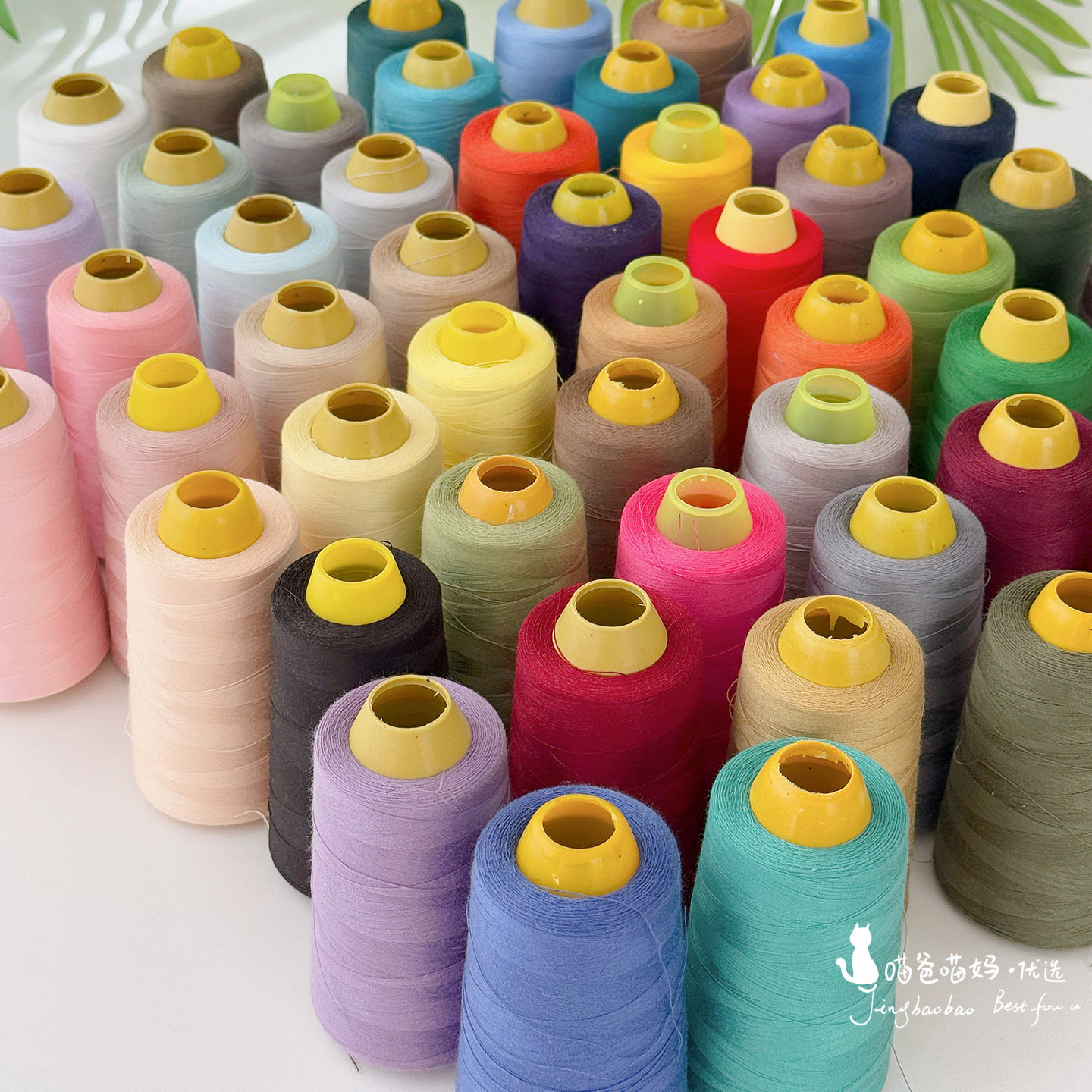 宝塔线缝纫机线缝纫线402线3000码裁缝衣服家用白色红色,淘宝优惠券,粉丝福利购,淘宝优惠卷