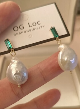 OGLoc轻奢淡水珍珠纯银针
