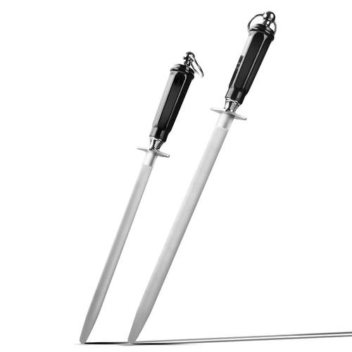 10寸12寸磨刀棒屠夫专业磨刀棍挡刀棍卖肉用快速锋利商用磨刀神器 - 图2