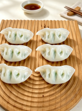 仿真饺子模型食物蒸饺假水饺早点中餐厅摆件塑料煎饺装饰蒸笼道具