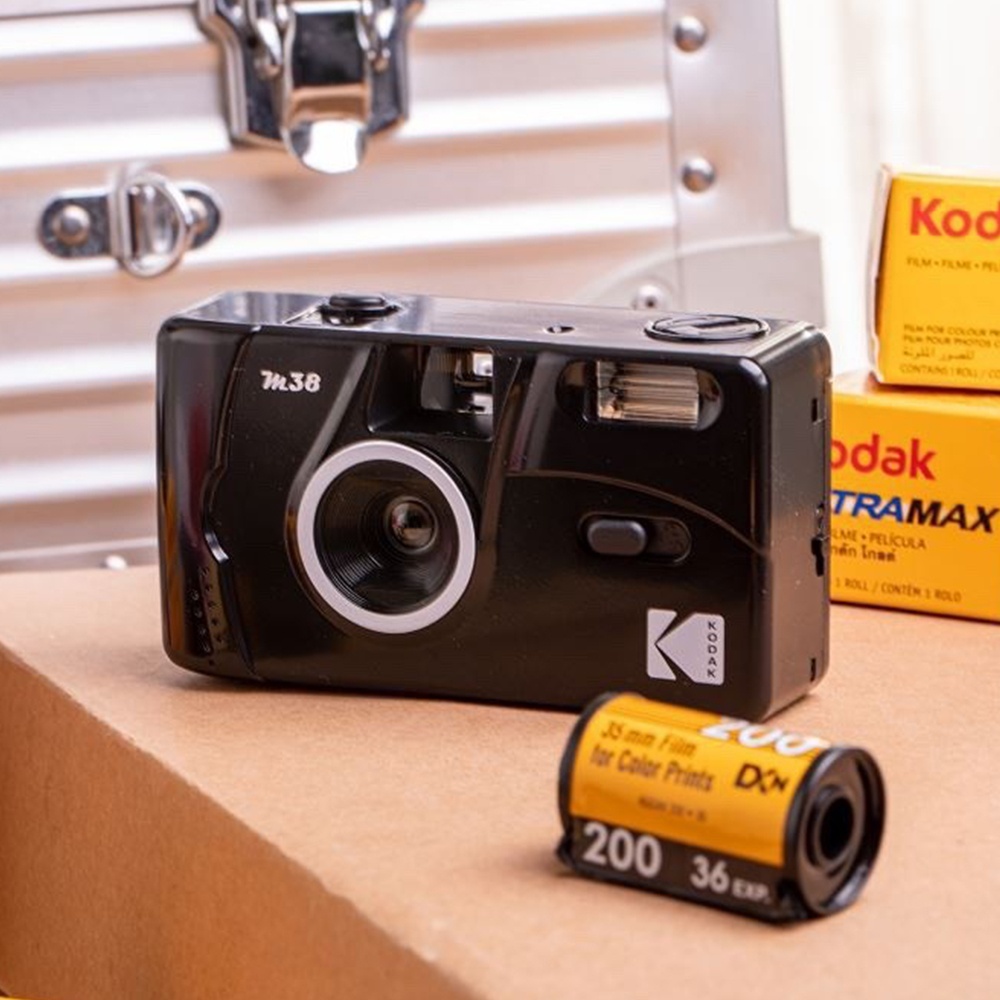 Kodak柯达M35 M38 135胶卷傻瓜相机 可换卷反复使用手动闪灯 现货 - 图2