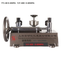 Pressure gauge Checkchecker Shanghai Automation meter Four YJY-600 YJY-600 0-60MPA YJY60 YJY60