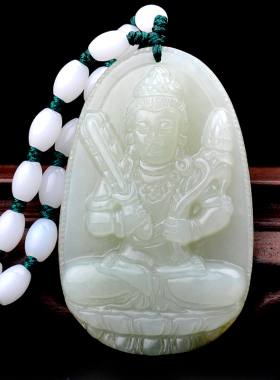 祥云阁和田玉八大项链