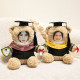 Diy custom photo face doll girls graduation day doll doctor hat ຫມີ graduation season commemorative gift
