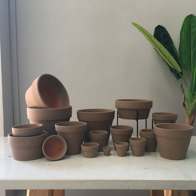 马卡龙彩色红陶盆高矮国际盆红陶多肉植物花盆陶瓷创意素烧花盆,淘宝优惠券,粉丝福利购,淘宝优惠卷