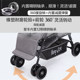 Lightweight foldable second-child stroller comes with rain cover when ordering