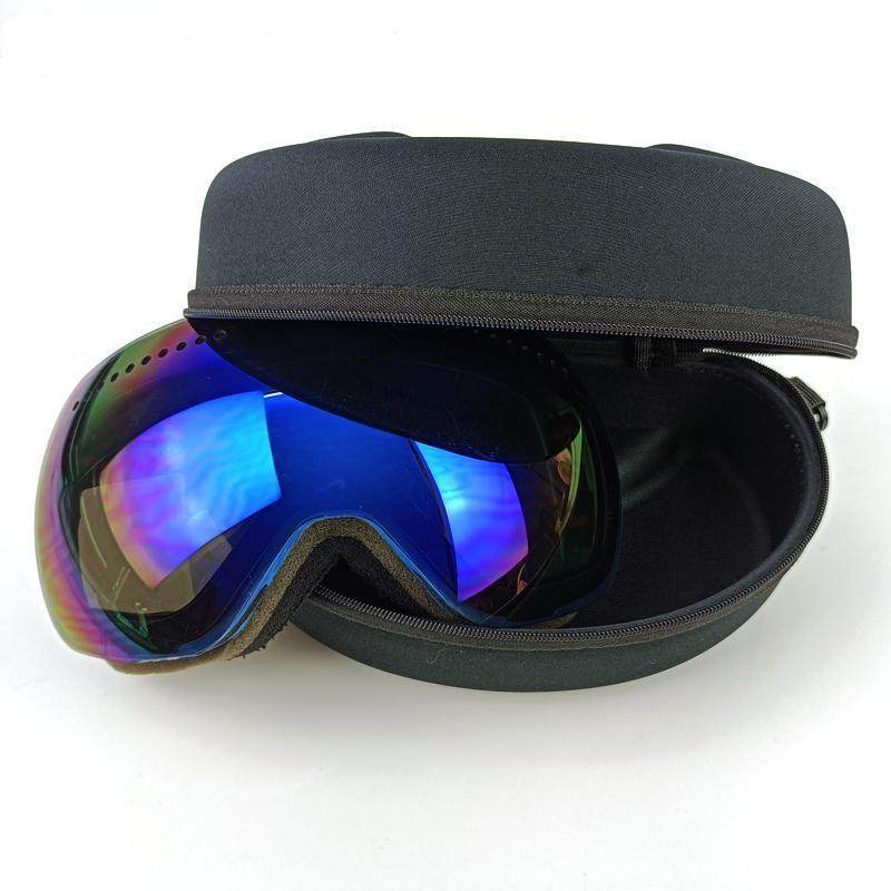 滑雪镜盒大号防压滑雪眼镜盒便携带挂钩镜袋大镜盒护目风镜拉链包,淘宝优惠券,粉丝福利购,淘宝优惠卷