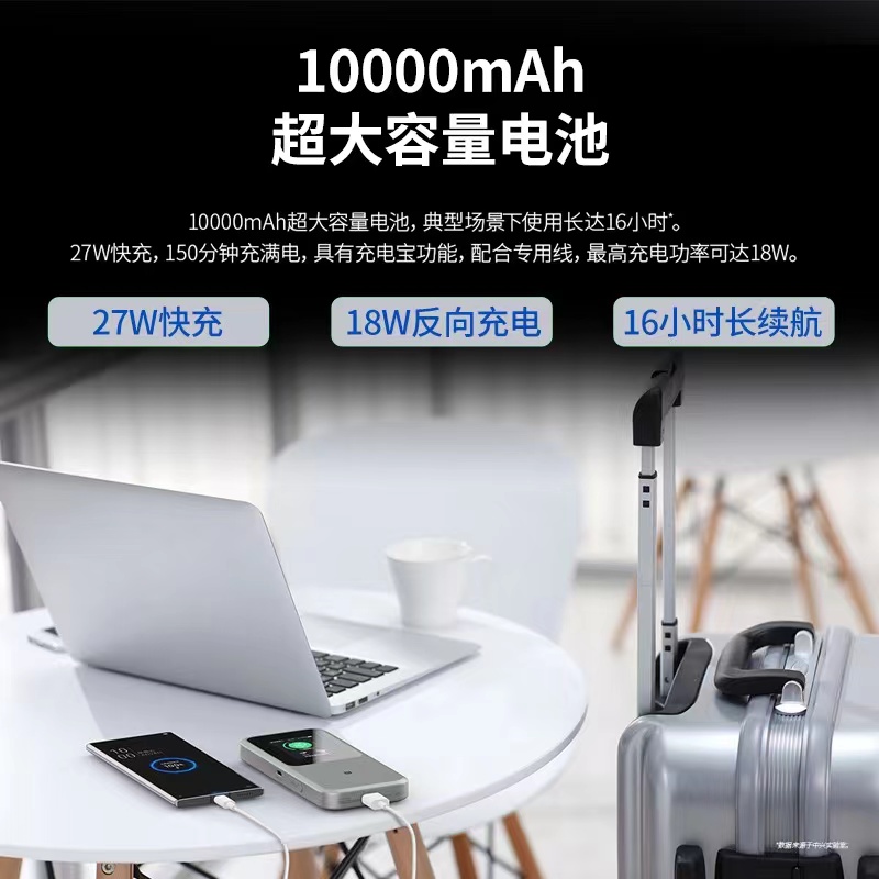 【咨询价更低】中兴5g移动随身车载wifi6移动插卡路由器户外直播中兴u50Pro无线宽带5g/4g全网通 中兴mu5120 - 图0