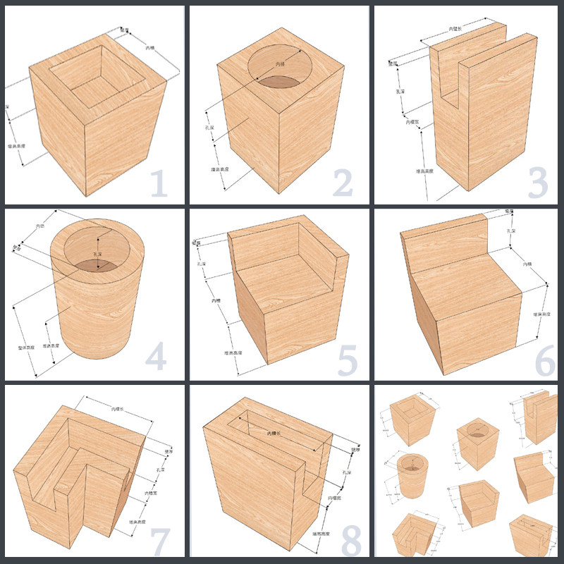 松木块床支撑神器定制沙发垫高实木块桌柜脚通用茶几家具增高底座,淘宝优惠券,粉丝福利购,淘宝优惠卷