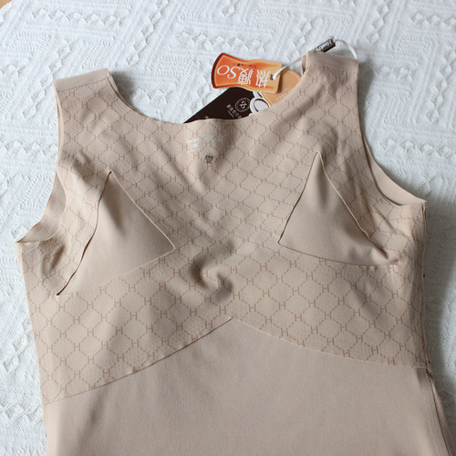 女秋冬热瘦提拉塑形免穿文胸不跑杯保暖背心收腹美背隐形显瘦内搭 - 图2