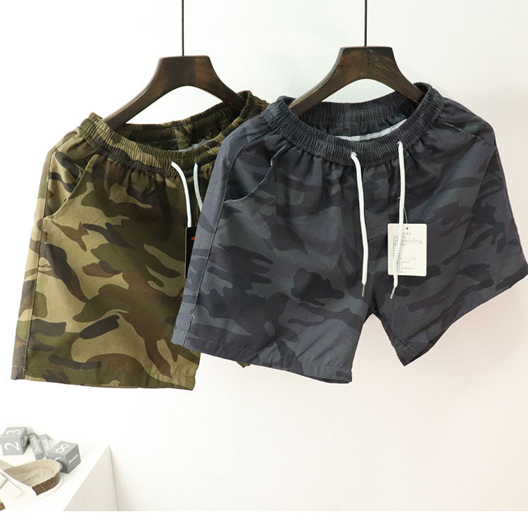 潮牌重磅三分四分潮流休闲裤夏季短裤运动迷彩短裤松紧洋气男中裤,淘宝优惠券,粉丝福利购,淘宝优惠卷