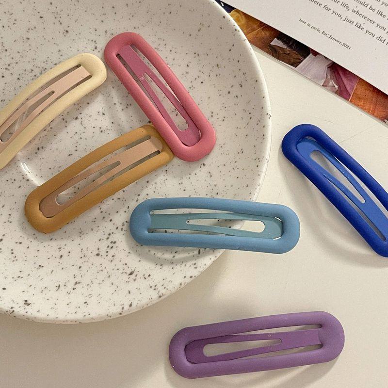 莫兰迪色系BB夹实用百搭刘海夹发夹少女心额前碎发边夹发卡发饰品,淘宝优惠券,粉丝福利购,淘宝优惠卷