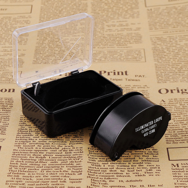High-power high-definition portable geological jade magnifying glass