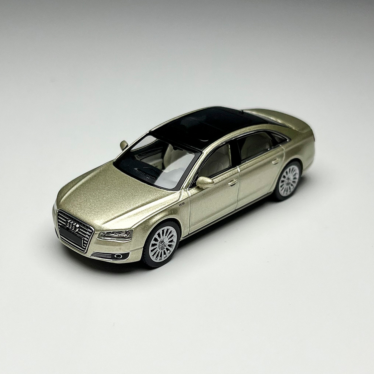 现货 麦思迪 1:64 奥迪 AUDI A8L D4 仿真 合金汽车模型 收藏 - 图1