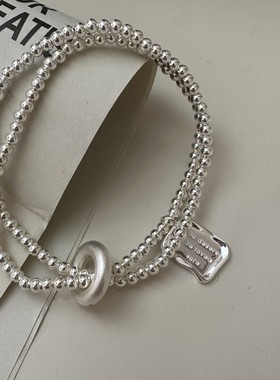 S925纯银韩版小众设计感手链