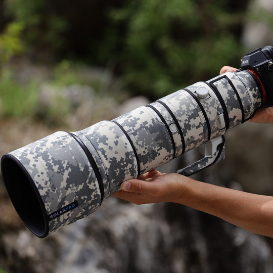 适用于索尼400-800mm F6.3-8 G OSS镜头色斑迷彩炮衣 若兰炮衣