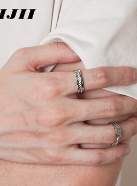 925纯银镶嵌锆石简约戒指